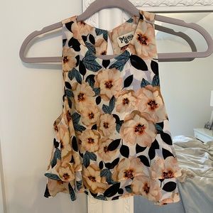 Show Me your Mumu Floral crop tank